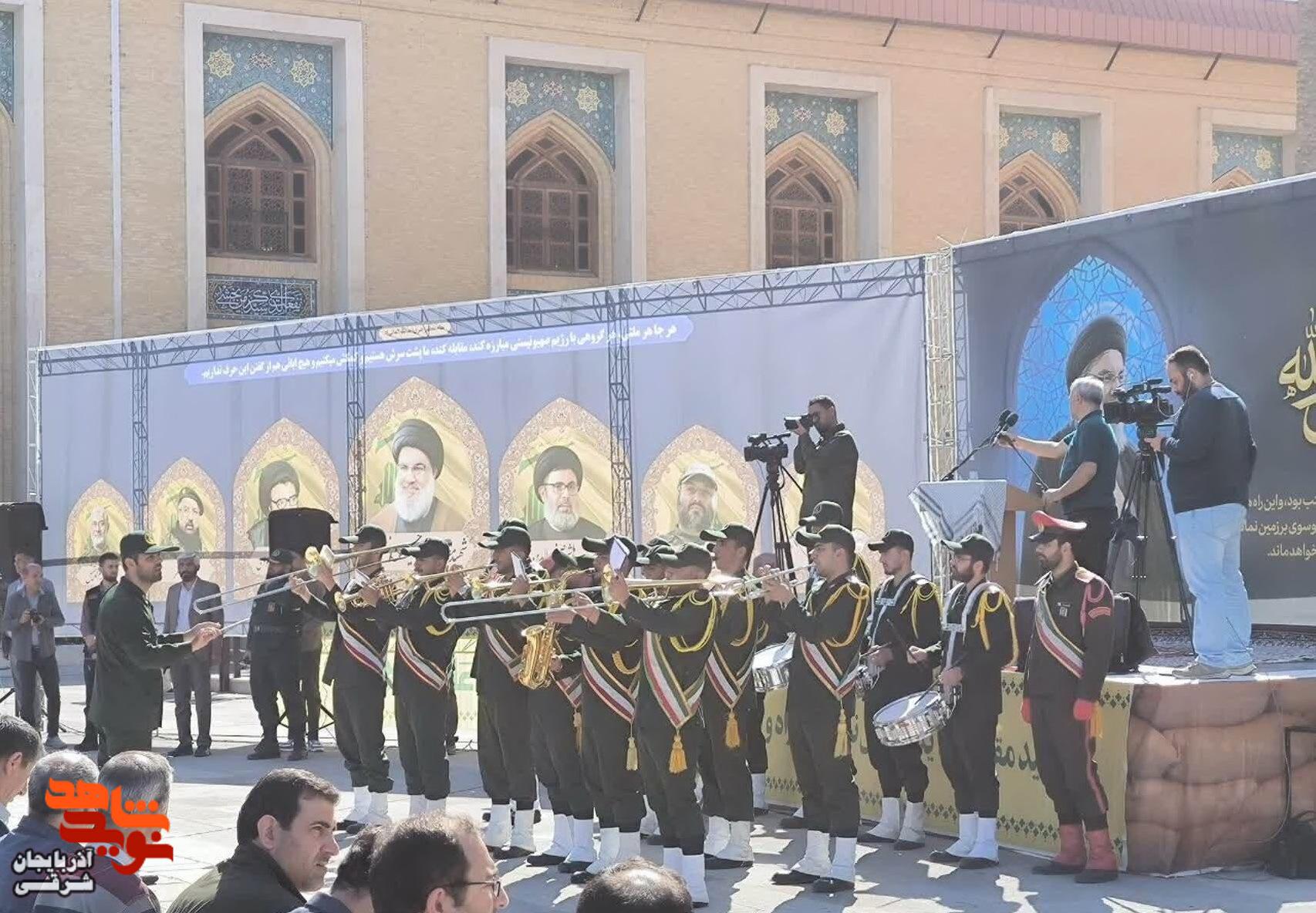 مراسم گرامیداشت سالگرد شهادت شهید سید حسن نصرالله