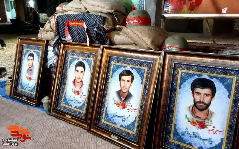 یادواره شهدای روستای مونه در شهر لنده برگزار شد یادواره شهدای روستای مونه در شهر لنده برگزار شد