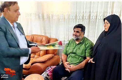 تجلیل از همسران جانبازان 70 درصد زاهدان به مناسبت سالروز میلاد حضرت زینب (س)