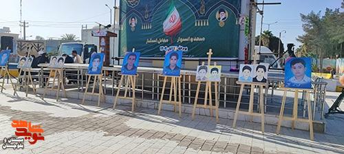 یوم‌الله ۱۳ آبان با حضور کارکنان بنیاد شهید و امورایثارگران در زاهدان