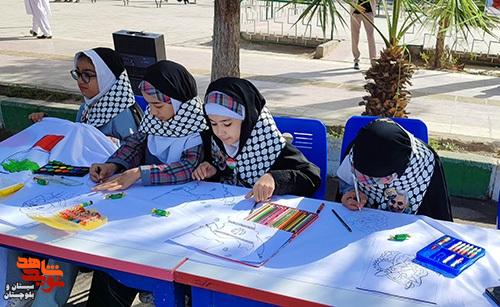 یوم‌الله ۱۳ آبان با حضور کارکنان بنیاد شهید و امورایثارگران در زاهدان