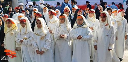 یوم‌الله ۱۳ آبان با حضور کارکنان بنیاد شهید و امورایثارگران در زاهدان