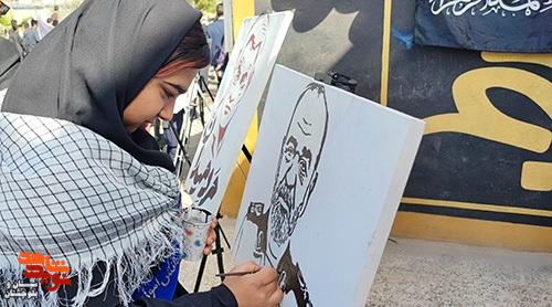 یوم‌الله ۱۳ آبان با حضور کارکنان بنیاد شهید و امورایثارگران در زاهدان