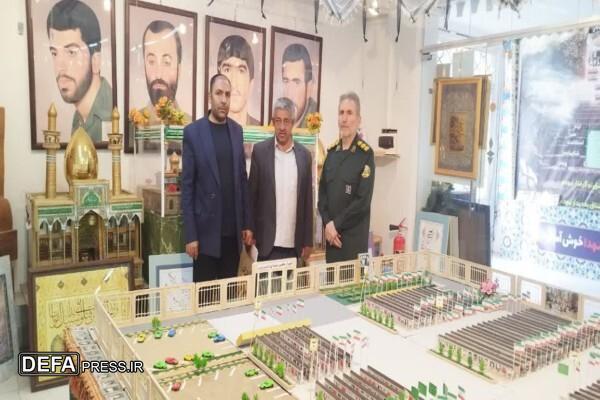 مدیرکل حفظ آثار دفاع مقدس قزوین از نگارخانه شهدا بازدید کرد مدیرکل حفظ آثار دفاع مقدس قزوین از نگارخانه شهدا بازدید کرد