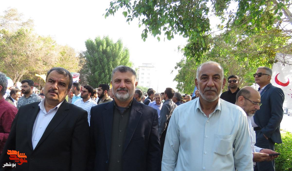 بانگ استکبار ستیزی مردم، مسئولان و دانش آموزان شاهد و ایثارگر