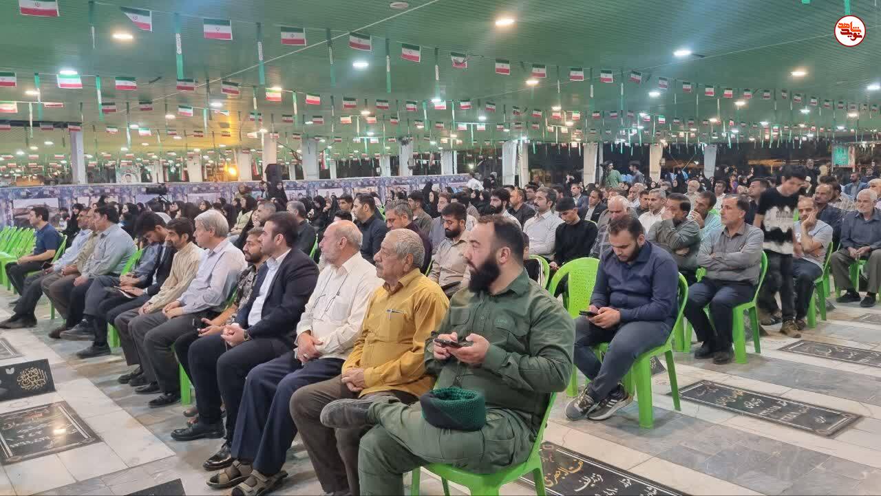 نهمین سالروز شهادت شهید مدافع حرم حجت الاسلام و المسلمین محمد کیهانی در شهرستان اندیمشک برگزار شد