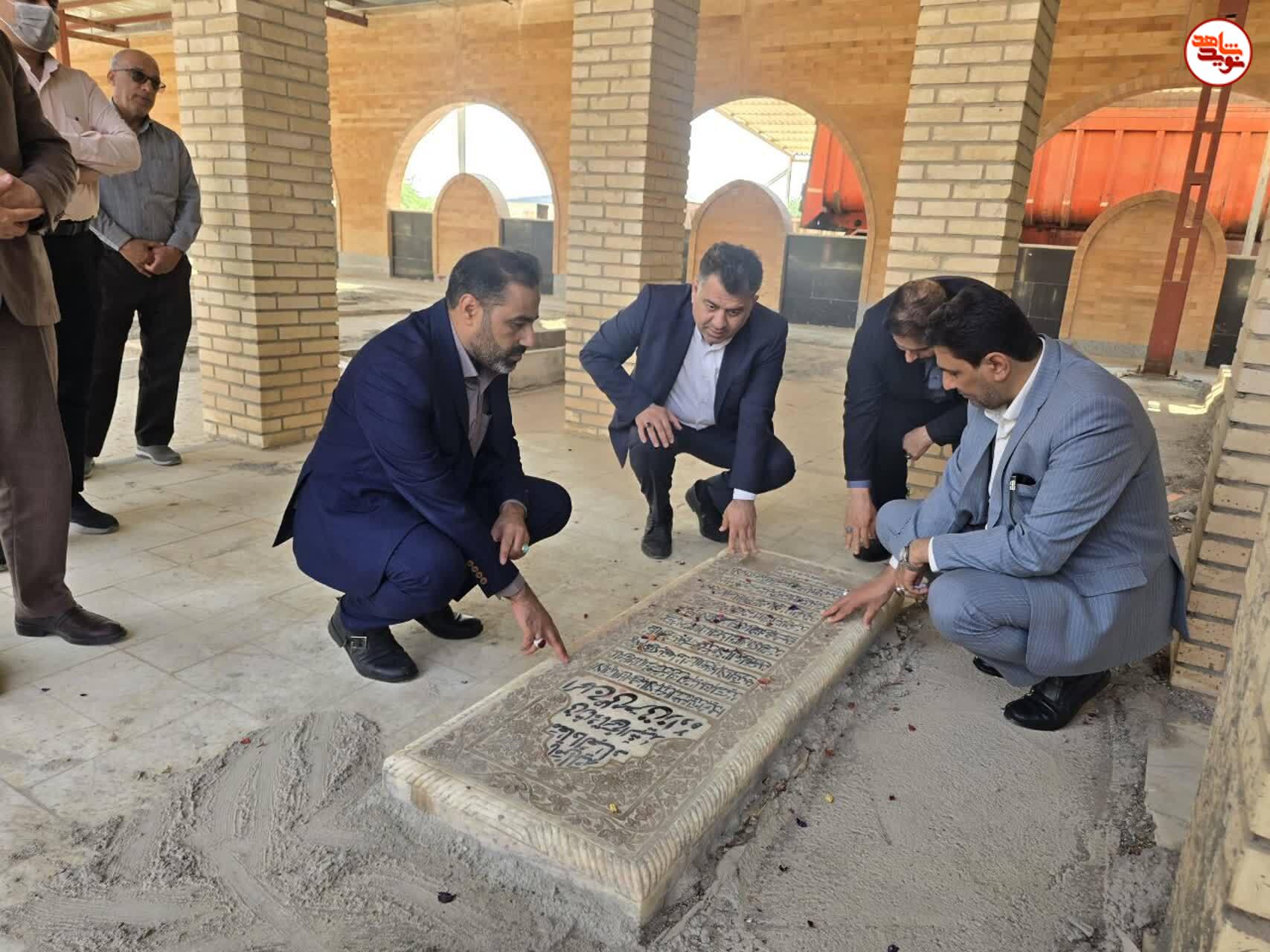 بازدید مدیرکل بنیاد شهید و امور ایثارگران خوزستان از روند پروژه گلزار شهدای شهرستان شادگان بازدید مدیرکل بنیاد شهید و امور ایثارگران خوزستان از روند پروژه گلزار شهدای شهرستان شادگان