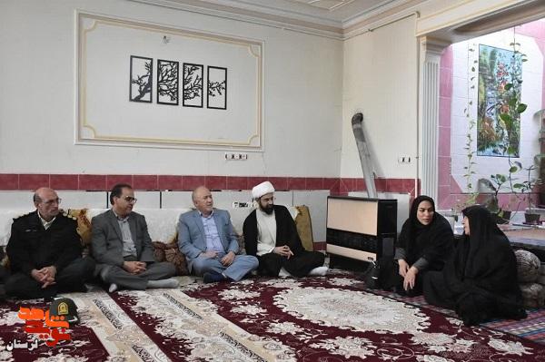 دیدار مدیرکل بنیاد شهید لرستان با ایثارگران شهرستان چگنی