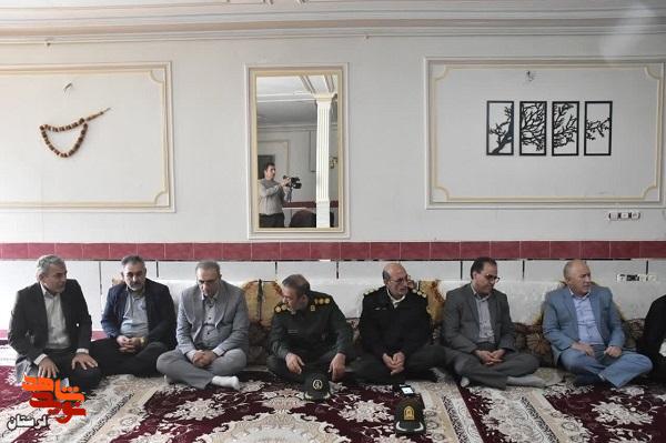 دیدار مدیرکل بنیاد شهید لرستان با ایثارگران شهرستان چگنی