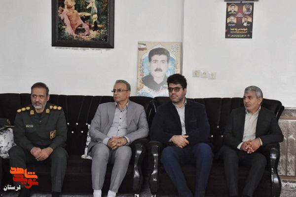 دیدار مدیرکل بنیاد شهید لرستان با ایثارگران شهرستان چگنی