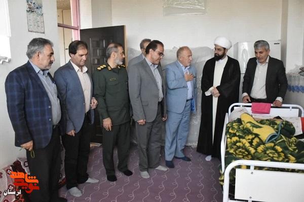 دیدار مدیرکل بنیاد شهید لرستان با ایثارگران شهرستان چگنی