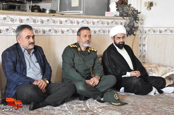 دیدار مدیرکل بنیاد شهید لرستان با ایثارگران شهرستان چگنی