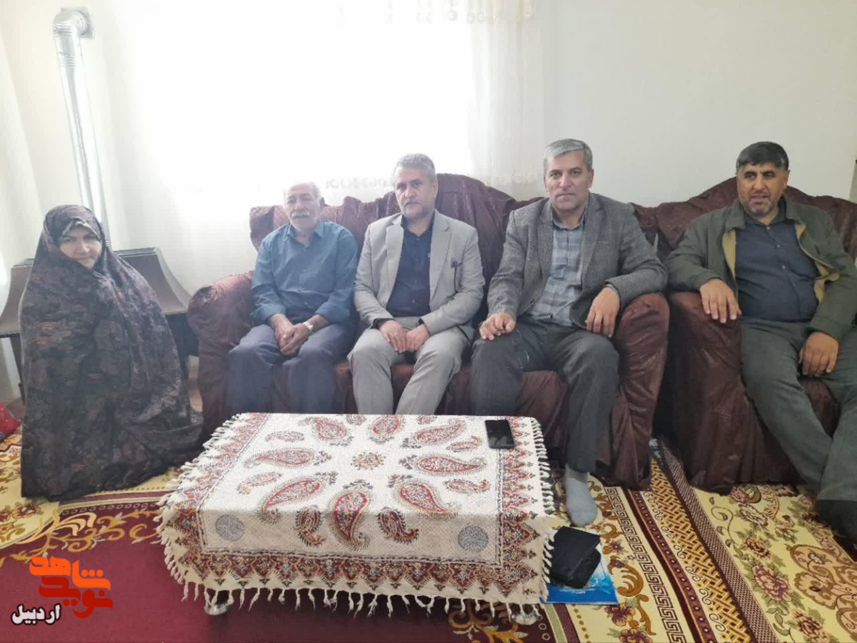 دیدار با جانبازان و خانواده‌های معزز جانباز در خلخال