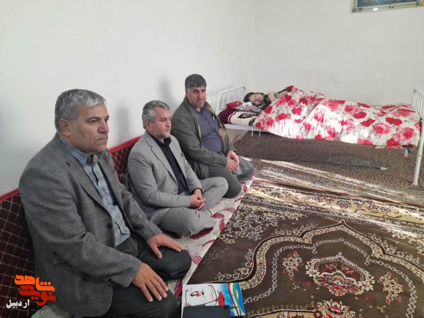 دیدار با جانبازان و خانواده‌های معزز جانباز در خلخال