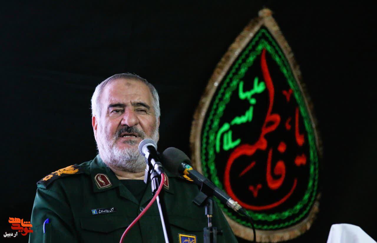 برگزاری مراسم گرامی داشت شهدای والفجر ۴ و شهدای فصل پاییز در اردبیل+ عکس