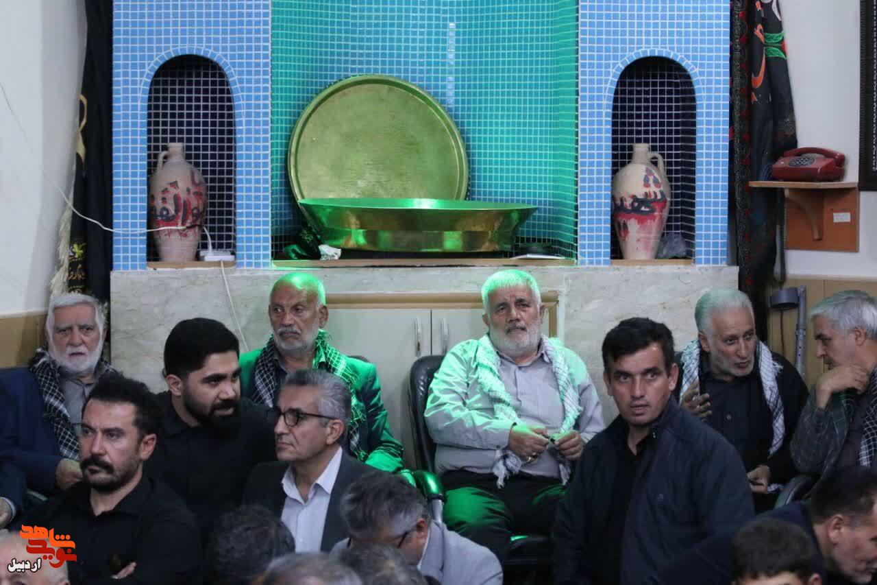 برگزاری مراسم گرامی داشت شهدای والفجر ۴ و شهدای فصل پاییز در اردبیل+ عکس
