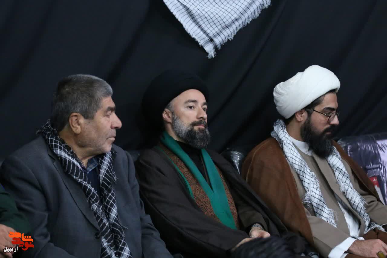 برگزاری مراسم گرامی داشت شهدای والفجر ۴ و شهدای فصل پاییز در اردبیل+ عکس