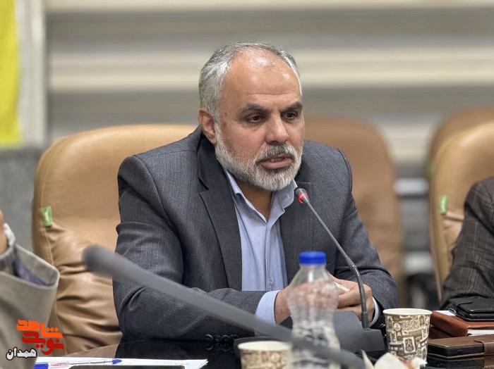 اعضای اتاق خبر اجلاسیه شهدای غریب در همدان دورهم گردآمدند