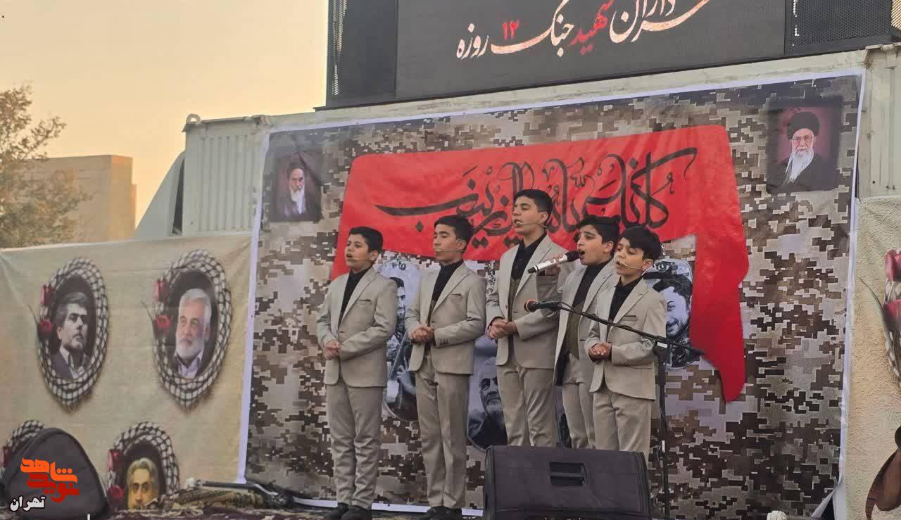 مراسم دهمین سالگرد شهادت شهدای «اربعه حلب» در بهشت زهرا (س) برگزار شد