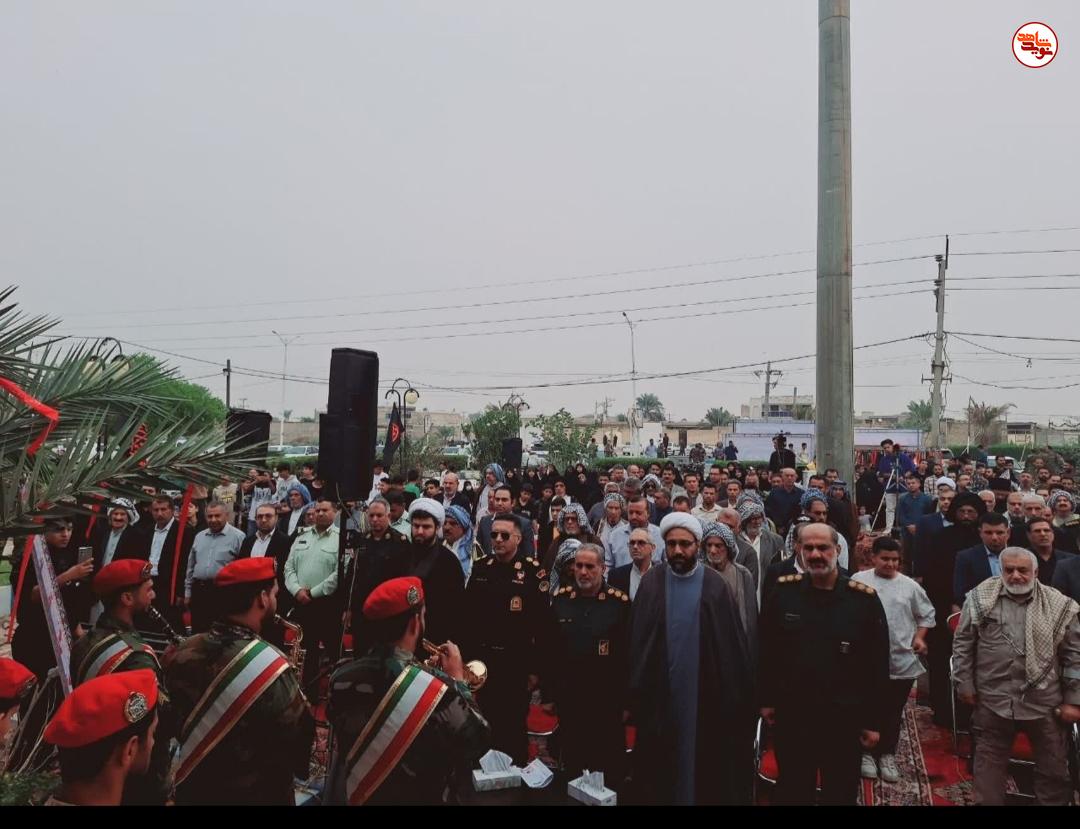 برگزاری مراسم گرامیداشت سالروز آزادسازی شهر ابوحمیظه