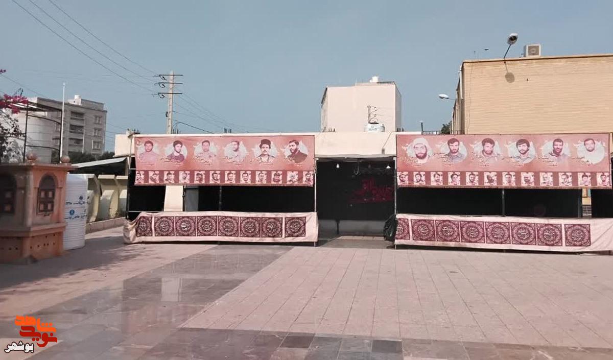 بازدید مدیر کل بنیاد شهید ازنمایشگاه لاله‌های مادری