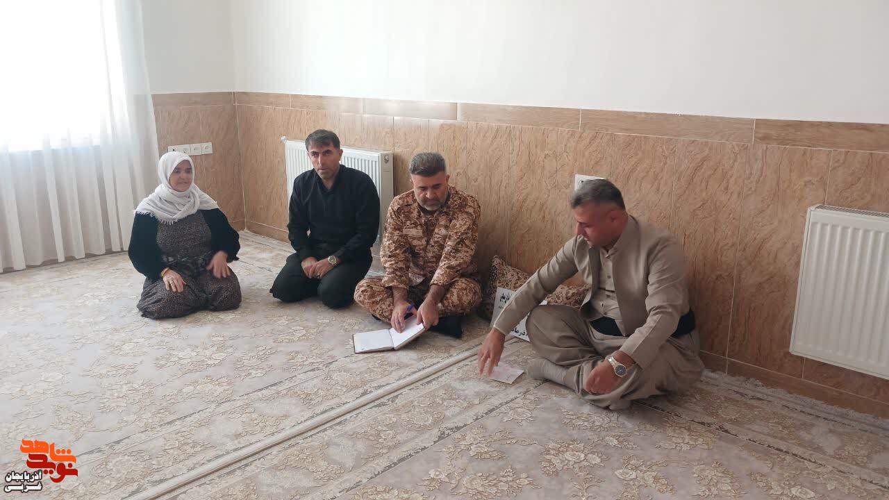 طرح سپاس دیدار و سرکشی از خانواده شهدا و ایثارگران در شهرستان سردشت