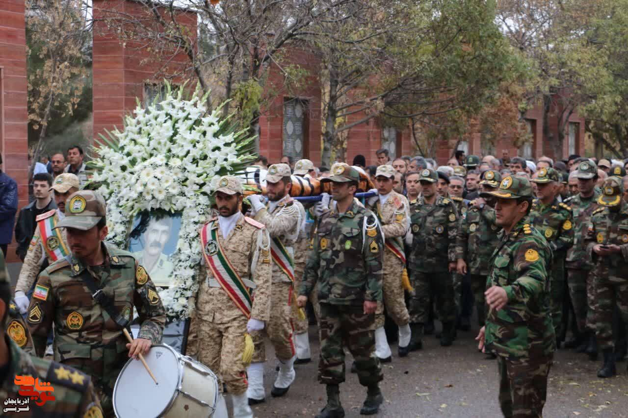 مراسم تشییع امیر سرتیپ حاج پولاد یوسفی