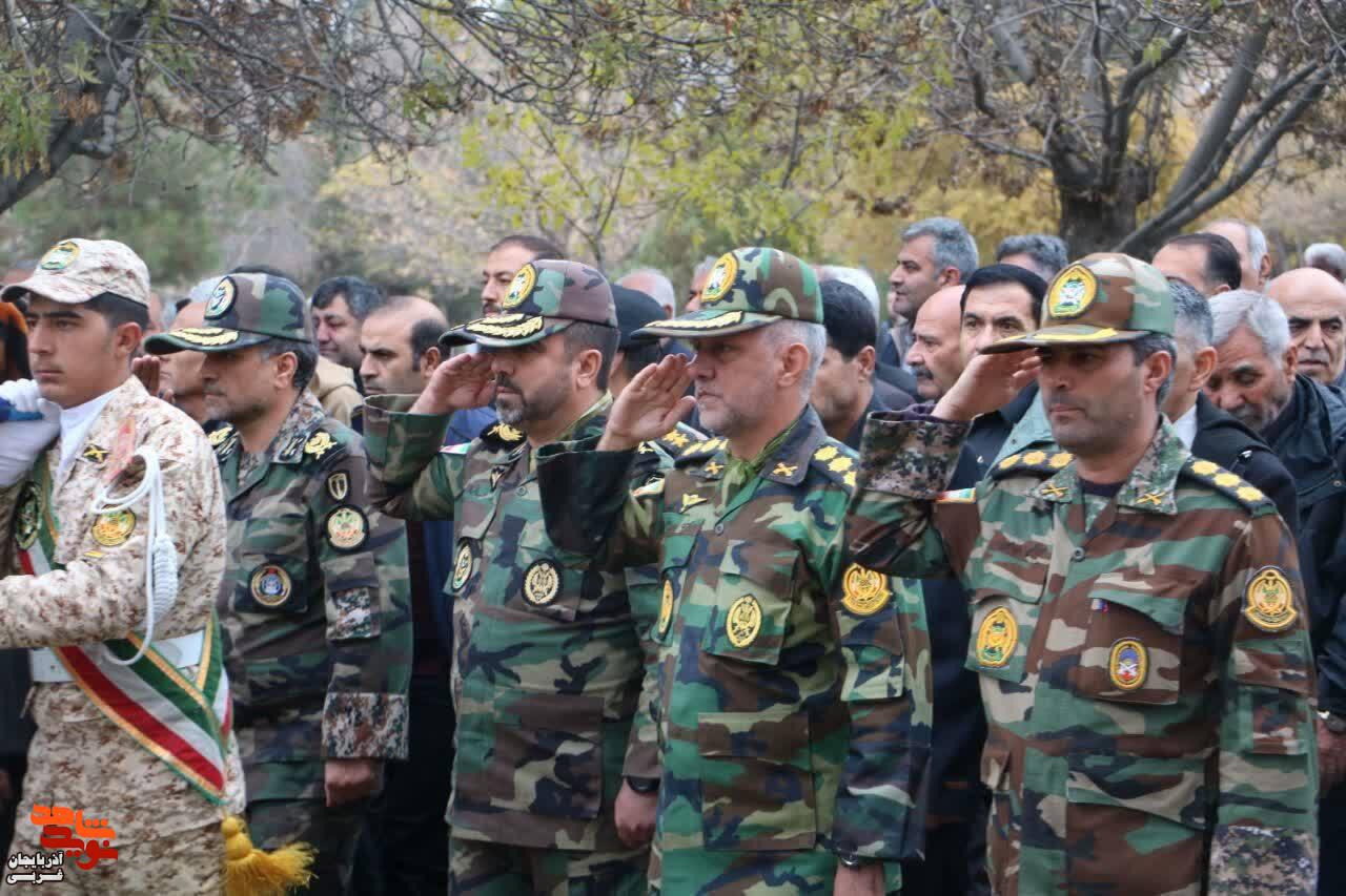 مراسم تشییع امیر سرتیپ حاج پولاد یوسفی