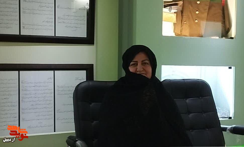 با تنها یادگار همسر شهیدم عهد بسته‌ایم که ادامه دهنده راه پدر شهیدش باشیم