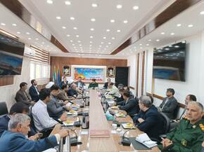 جلسه هماهنگی پنجمین یادواره ۴۰۰ شهید ایل خزل برگزار شد