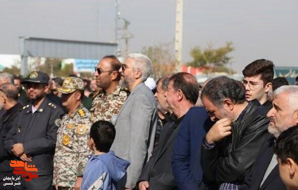 تشییع پیکر شهید اقتدار «محمد حسین شهریاری» در تبریز