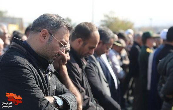 تشییع پیکر شهید اقتدار «محمد حسین شهریاری» در تبریز