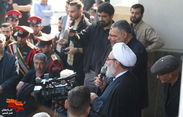 تشییع پیکر شهید اقتدار «محمد حسین شهریاری» در تبریز