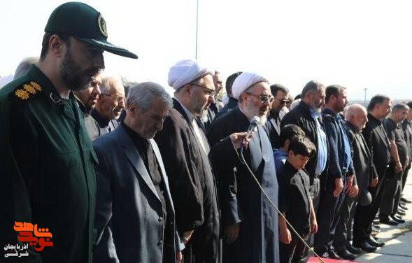 تشییع پیکر شهید اقتدار «محمد حسین شهریاری» در تبریز