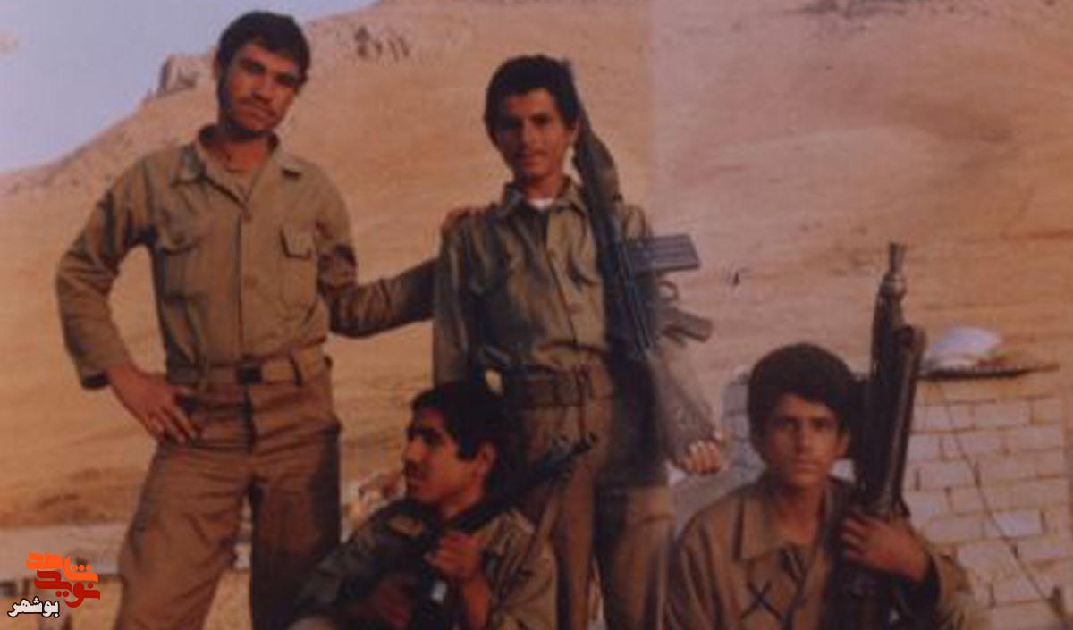 شهیدی که بزرگترین آرزویش راه شهادت بود شهیدی که بزرگترین آرزویش راه شهادت بود