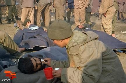 تصاویری از امدادگران و پزشکان دوران دفاع مقدس