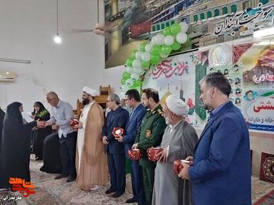 مراسمی به مناسبت میلاد باسعادت حضرت زینب کبری (سلام‌الله‌علیها) و گرامیداشت روز پرستار در شهرستان سیمرغ برگزار شد