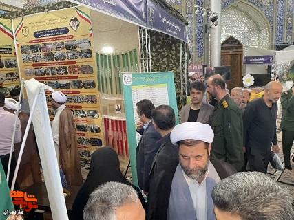 تصاویر/ افتتاحیه سومین نمایشگاه پایگاه‌های اسوه شهرستان بابل