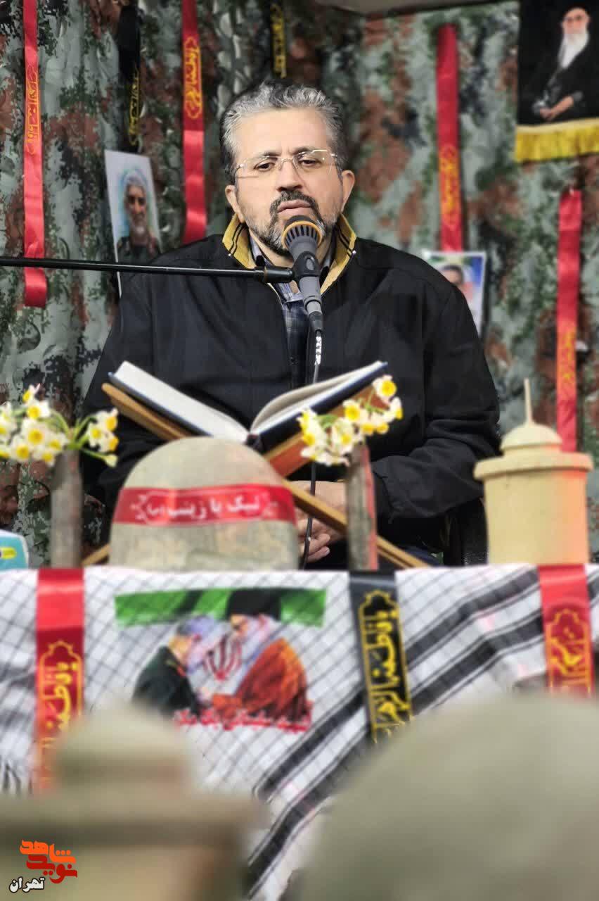 مراسم یادواره شهدای جنگ تحمیلی در مسجد سینا برگزار شد
