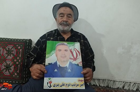 هفت مرتبه دور پیکر فرزند شهیدم طواف کردم