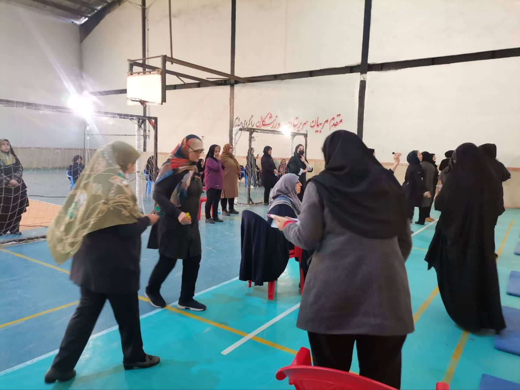 رقابت‌های ملی همسران جانبازان و ایثارگران در رامسر آغاز شد