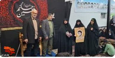 تصاویر/ویژه برنامه شهدای جانم حسین با محوریت شهید «عباس آویش» در محمودآباد