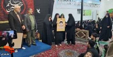 تصاویر/ویژه برنامه شهدای جانم حسین با محوریت شهید «عباس آویش» در محمودآباد