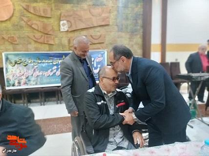 حضور مدیرکل بنیاد شهید و امورایثارگران مازندران در محل برگزاری اردوی یک روزه جانبازان نخاعی