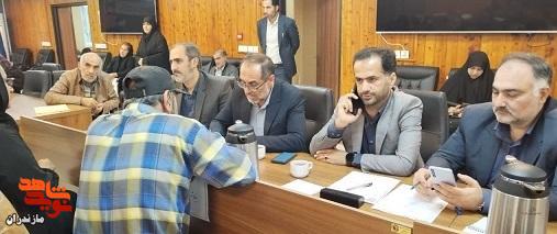 دیدار چهره به چهره مدیرکل بنیاد مازندران با جامعه ایثارگری شهرستان نوشهر