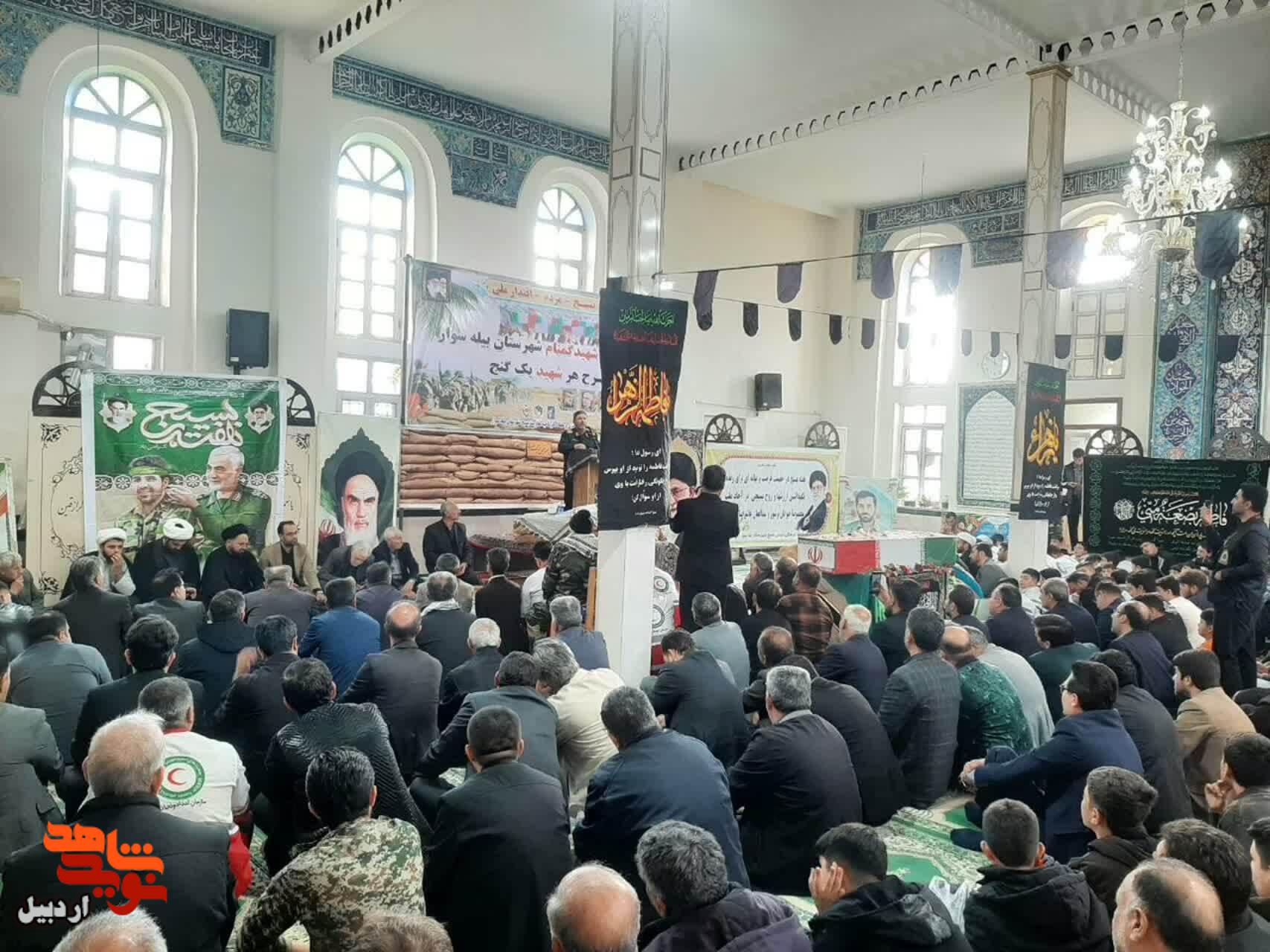 یادواره شهدای گمنام شهرستان بیله سوار+ عکس