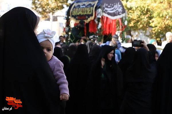 تشییع پیکر شهدای گمنام در لرستان