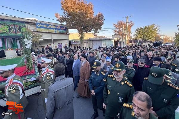 تشییع پیکر شهدای گمنام در لرستان