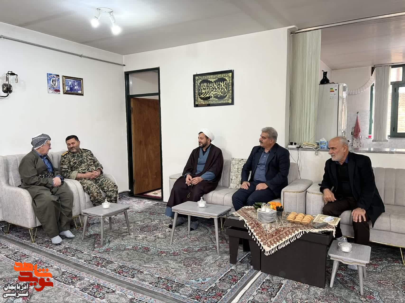 دیدار با خانواده شهدا و ایثارگرا در بوکان