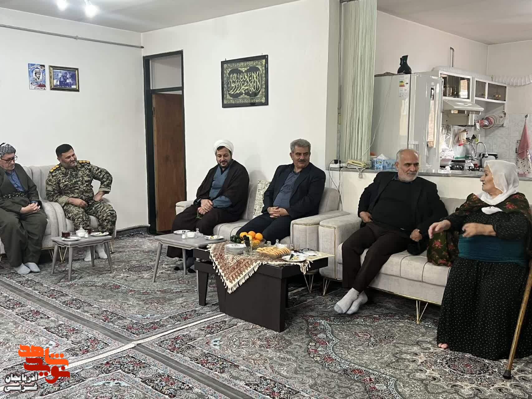 دیدار با خانواده شهدا و ایثارگرا در بوکان